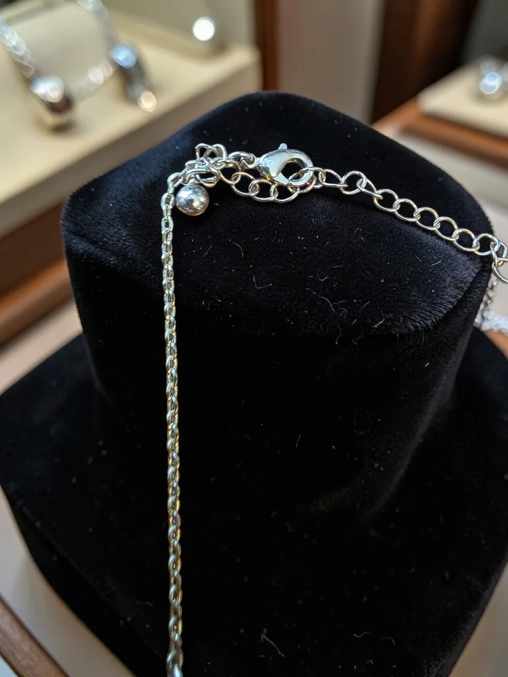 Gold Bezel Set Crystal Station Long Necklace